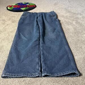 Smith's Workwear Men's Blue and Navy Jeans